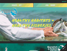 Tablet Screenshot of bonefishtarpontrust.org